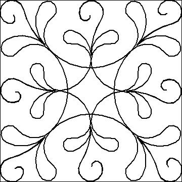 (image for) Feather and Curl 9 Patch Block-L04082*